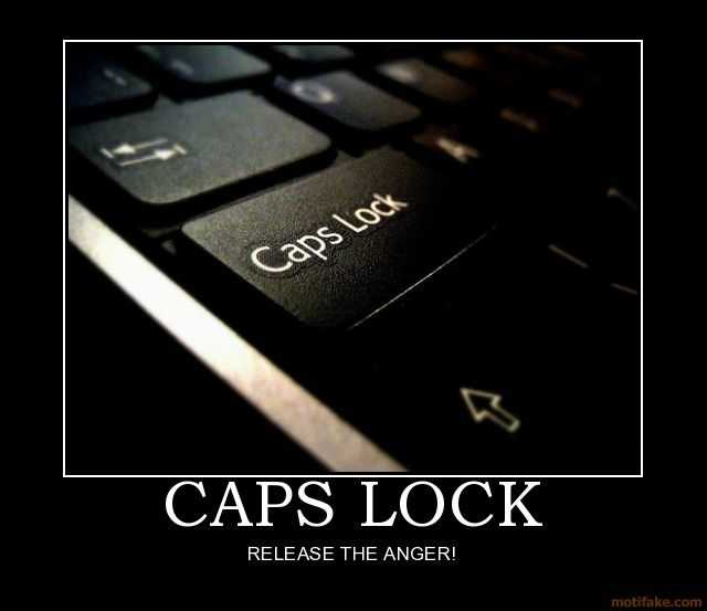 Капс лок не работает. caps lock что это такое на клавиатуре и где она? использование клавиши caps lock