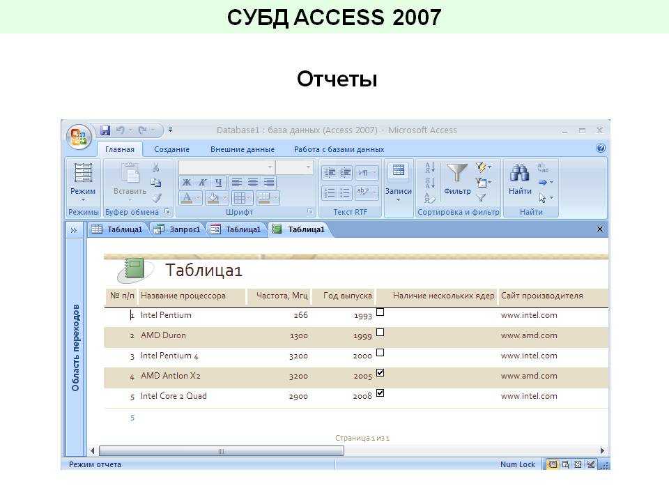 Access форма отчетов. Отчеты базы данных access. Отчеты в СУБД MS access.. СУБД access 2007. Отчет в базе данных Microsoft access это.