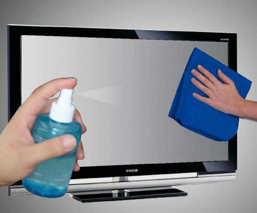 Чем протирать экран телевизора в домашних условиях - советы