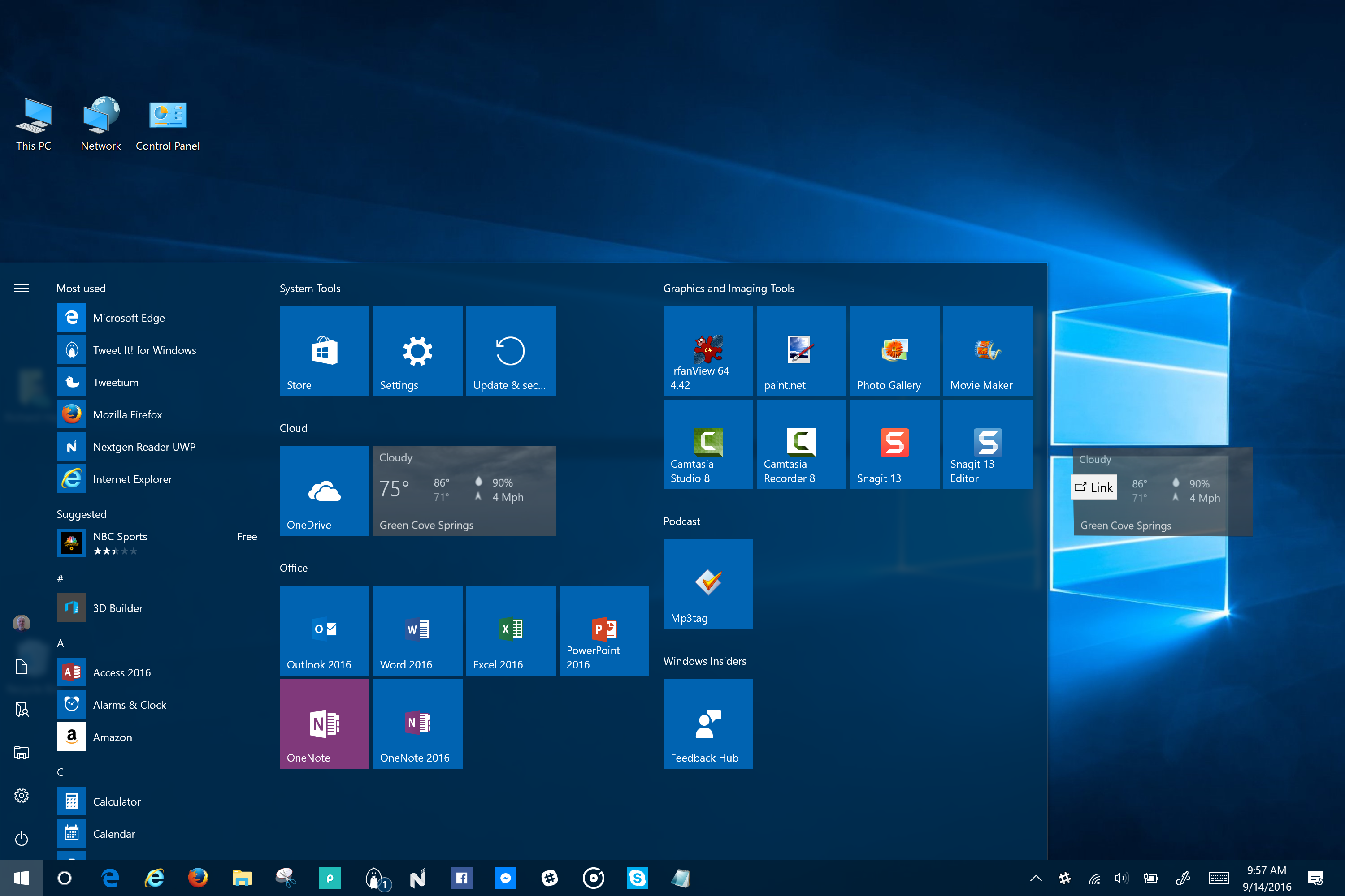 Можно windows 10. Рабочий стол ОС Windows 10. Скриншот рабочего стола Windows 10. Вид рабочего стола виндовс 10. Примеры рабочих столов виндовс 10.