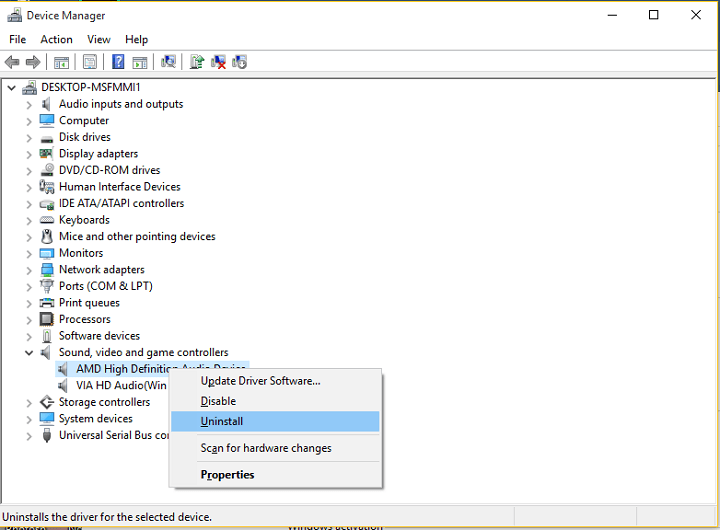 Исправлено: conexant hd audio не работает в windows 10