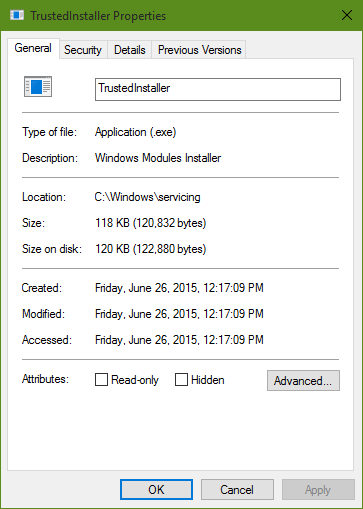Как удалить папку trustedinstaller в windows 7 - 10?