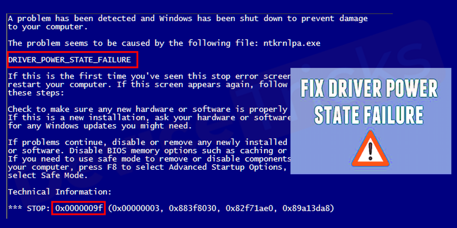 Как исправить ошибку driver_power_state_failure в windows 10? - компьютерная помощь онлайн