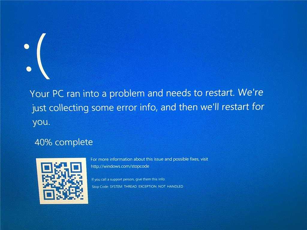 How to fix “system thread exception not handled” error on windows 10 - troubleshooting central