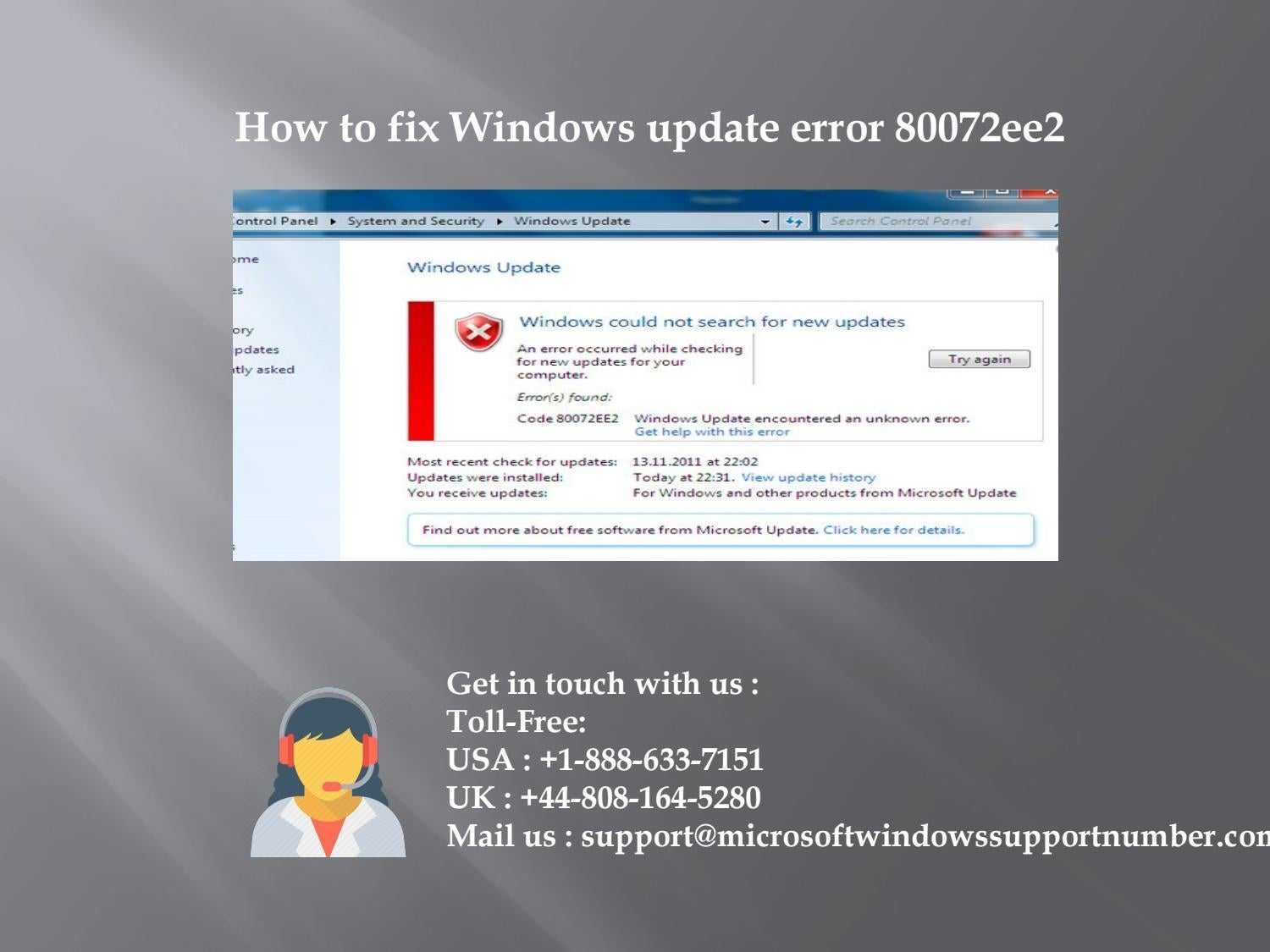 Fix: update error 0x80072ee7 on windows 10/11
windowsreport logo
windowsreport logo
youtube