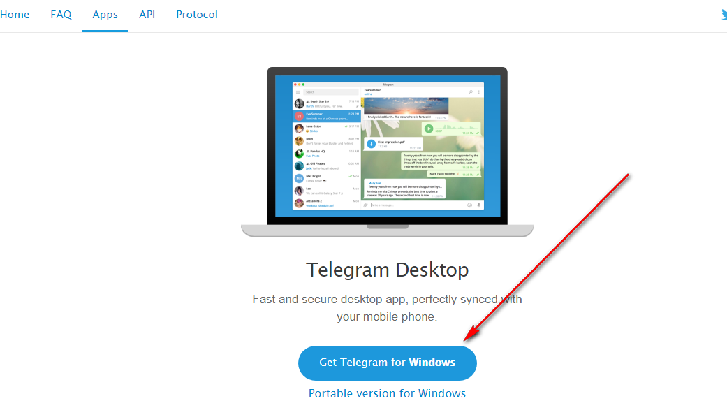 Telegram - скачать телеграм на компьютер бесплатно