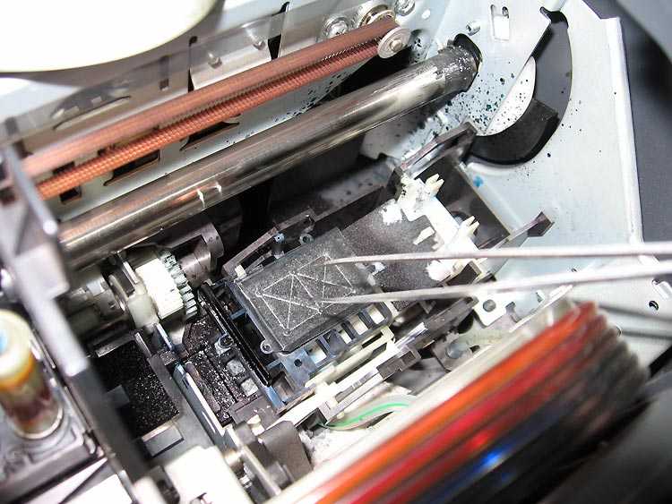 Как прочистить печатающую головку струйного принтера