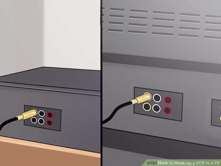 Как подключить видеомагнитофон к телевизору samsung led