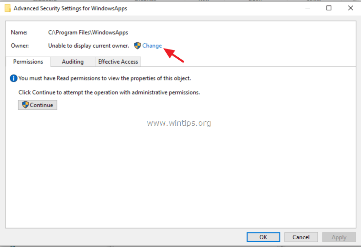 Как получить доступ к папке windowsapps в windows 10 - zymi