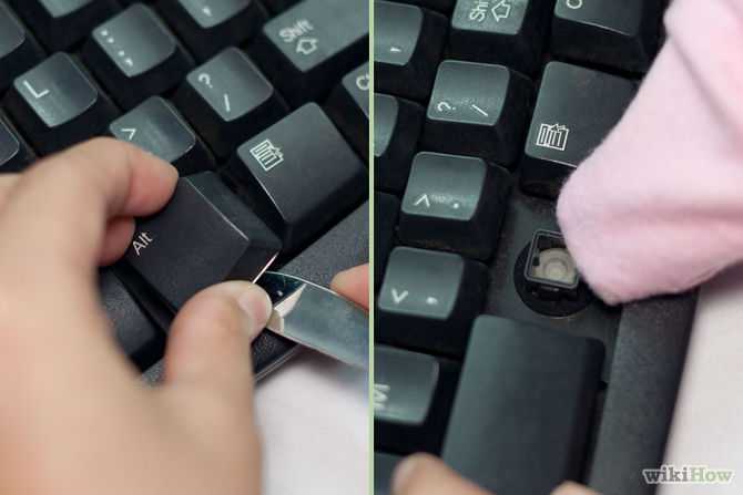 Как починить кнопку на клавиатуре