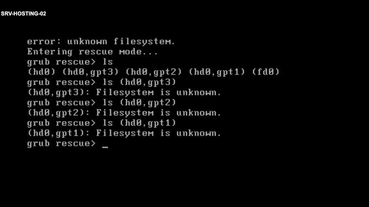 Ubuntu не грузится, как исправить — ubuntu server