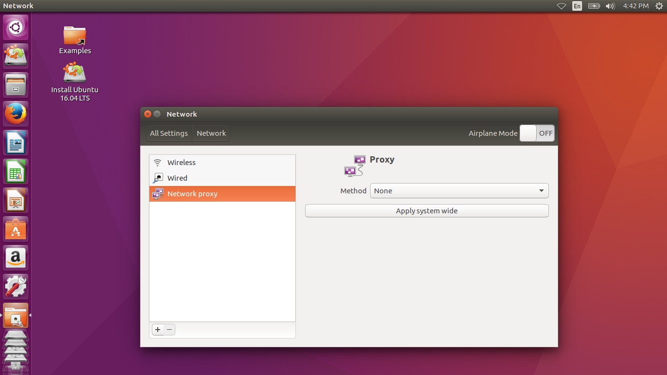How to configure proxy settings on ubuntu 18.04 - serverlab