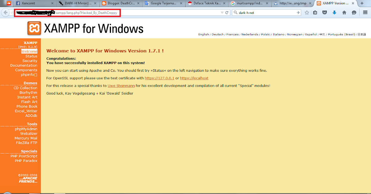 Web-сервер на windows 7 – обзор и установка xampp | info-comp.ru - it-блог для начинающих