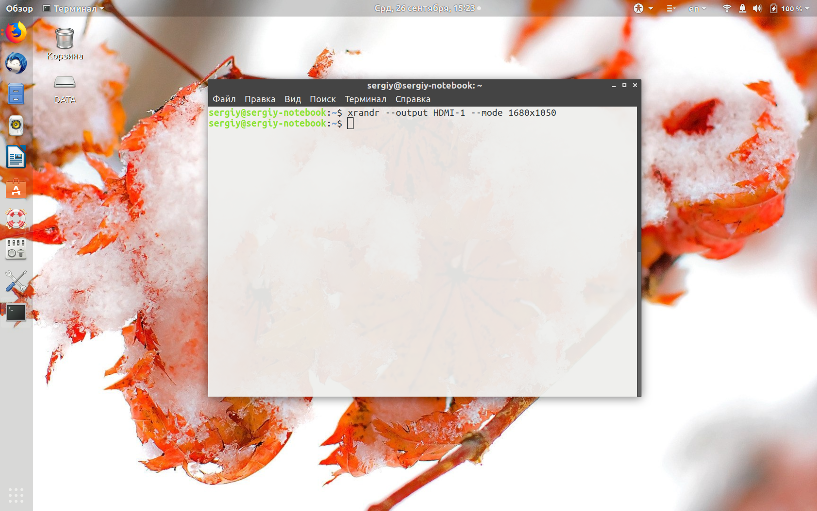 Изменяем разрешение экрана в ubuntu/linux mint | блог про ubuntu linux