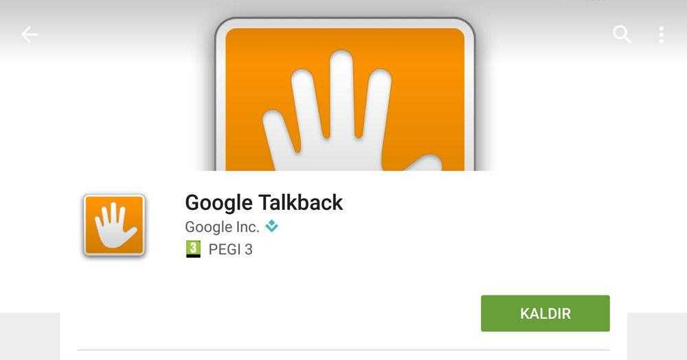 Talkback: полезная программа для слабовидящих