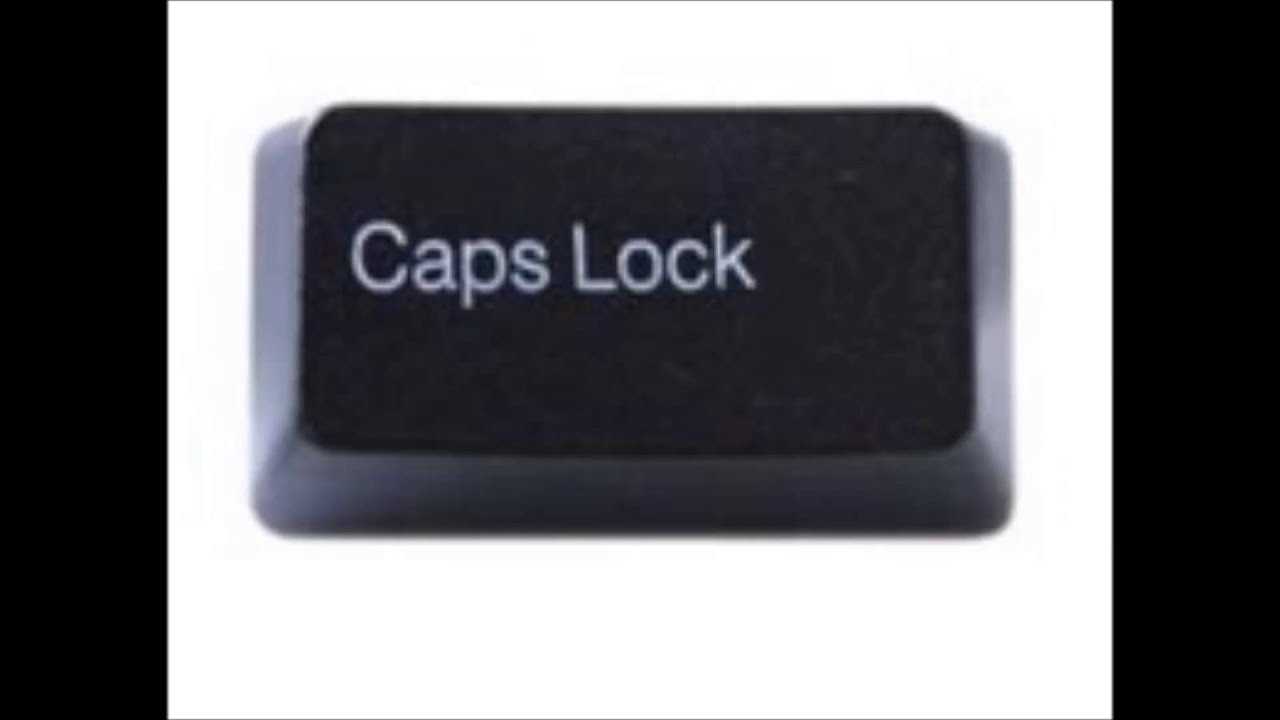 Такая важная и спорная – всё о кнопке caps lock