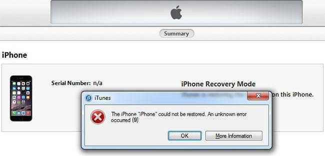 Появление сообщения об ошибке 3004 в iTunes при обновлении и восстановлении прошивки iPhone и других устройств на базе iOS Программные методы решения проблемы, устраняющие ошибку в зависимости от источника её возникновения