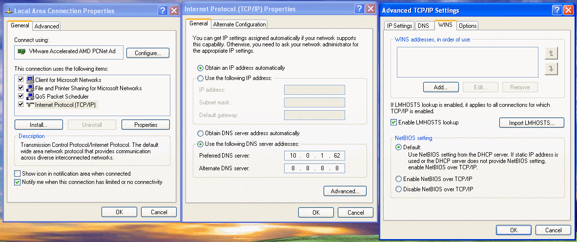 Исправление как отключить netbios через tcp / ip в windows 7
