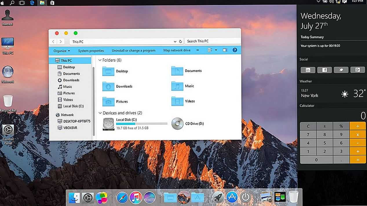 «хакинтош» своими руками: как установить mac os на pc и windows на mac