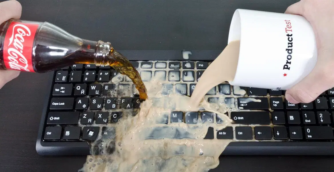 Что делать, если залил клавиатуру ноутбука? советы +видео