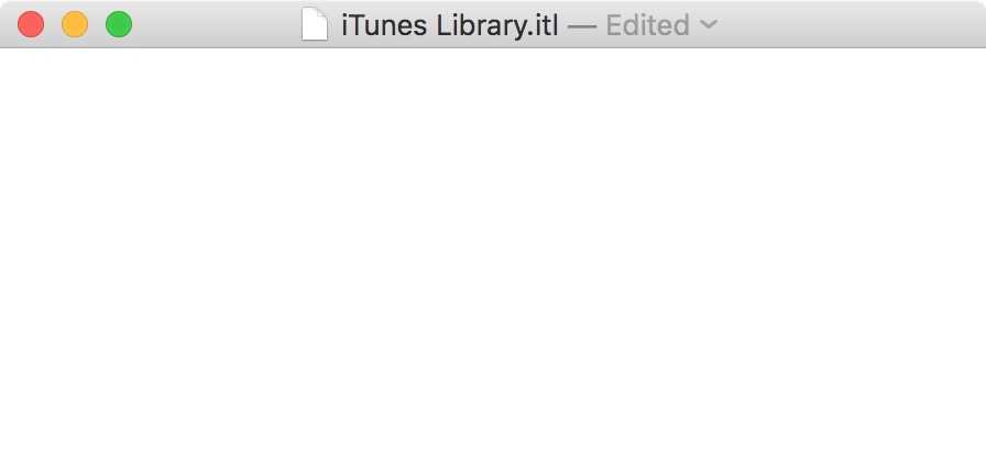 Файл itunes library itl