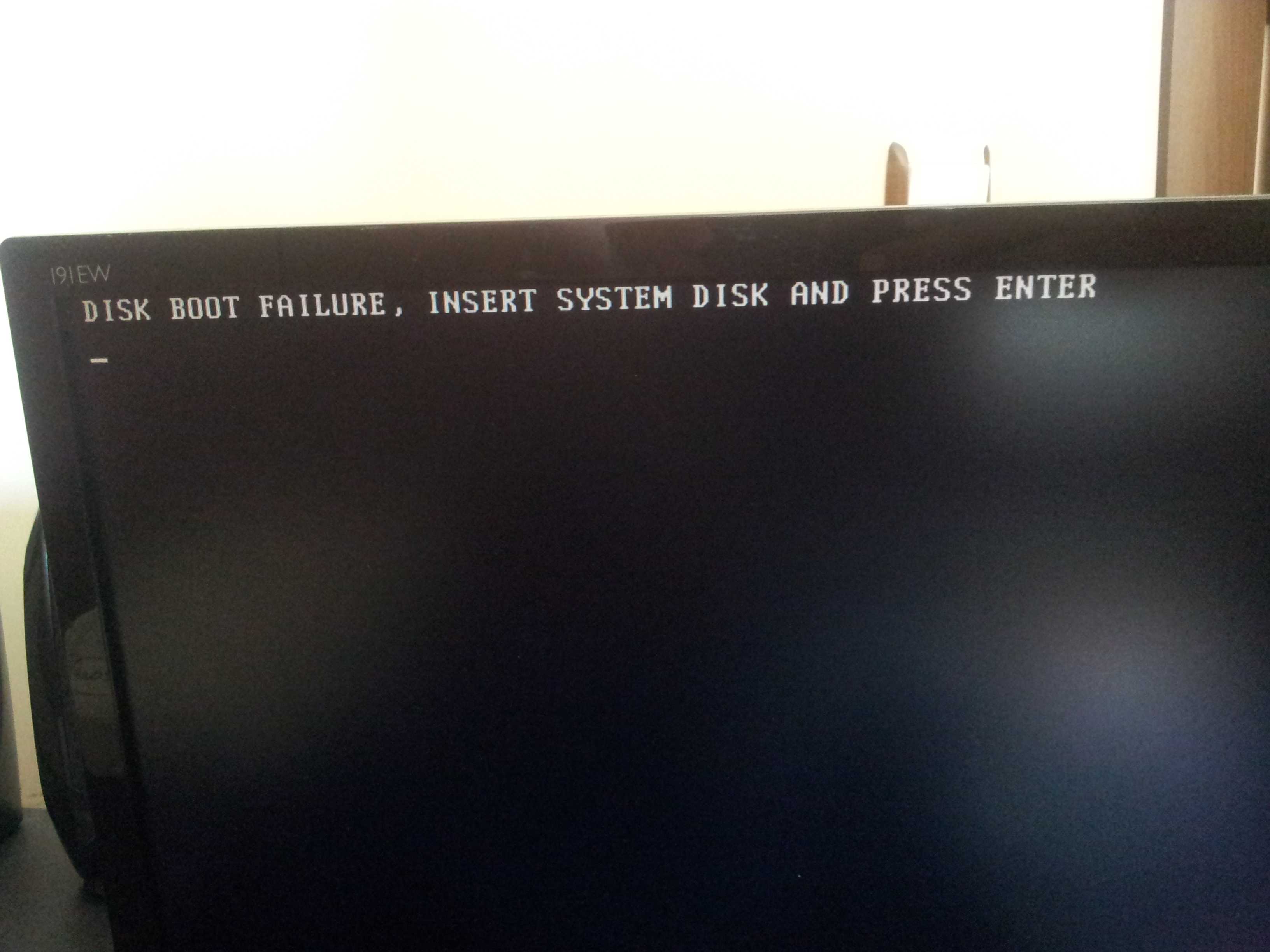А как | как исправить ошибку "disk boot failure insert system disk" при загрузке пк | akak.ru