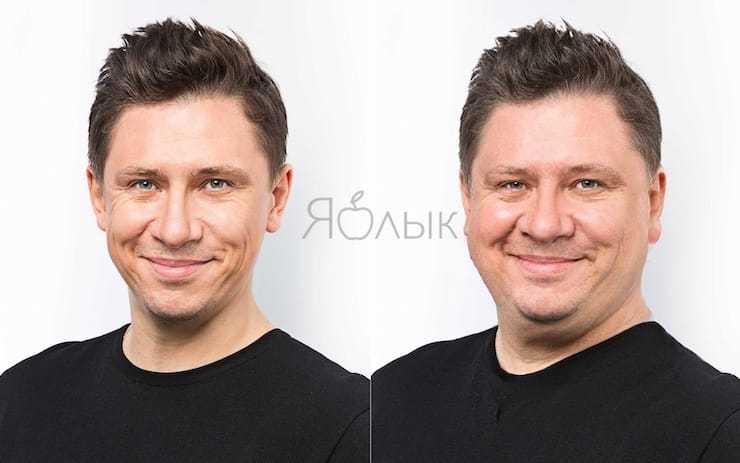 Как сделать лицо худее или полнее на фото с помощью фильтров на iphone или android  | яблык
