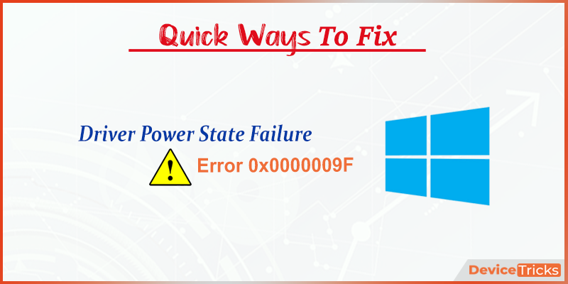 Как исправить ошибку driver_power_state_failure в windows 10