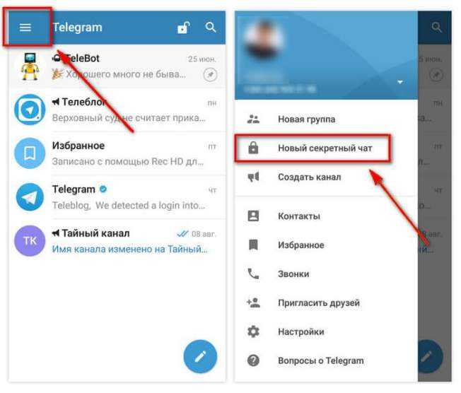 Секретные чаты в Telegram Функциональные возможности приложения для сохранности вашей переписки Как создать и пользоваться секретным чатом в Телеграмм